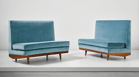 Augusto Romano, ‘Unique pair of sofas, designed for Casa Cirio, Turin’, ca. 1952