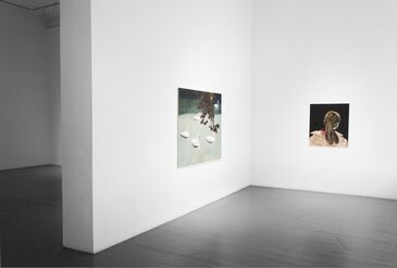 Mamma Andersson and Tal R: Svanesang, installation view