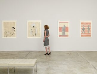Donald Baechler: Early Work 1980 to 1984, installation view