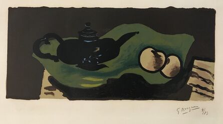 Georges Braque, ‘Theiere et Pommes (Teapot and Apples)’, 1946