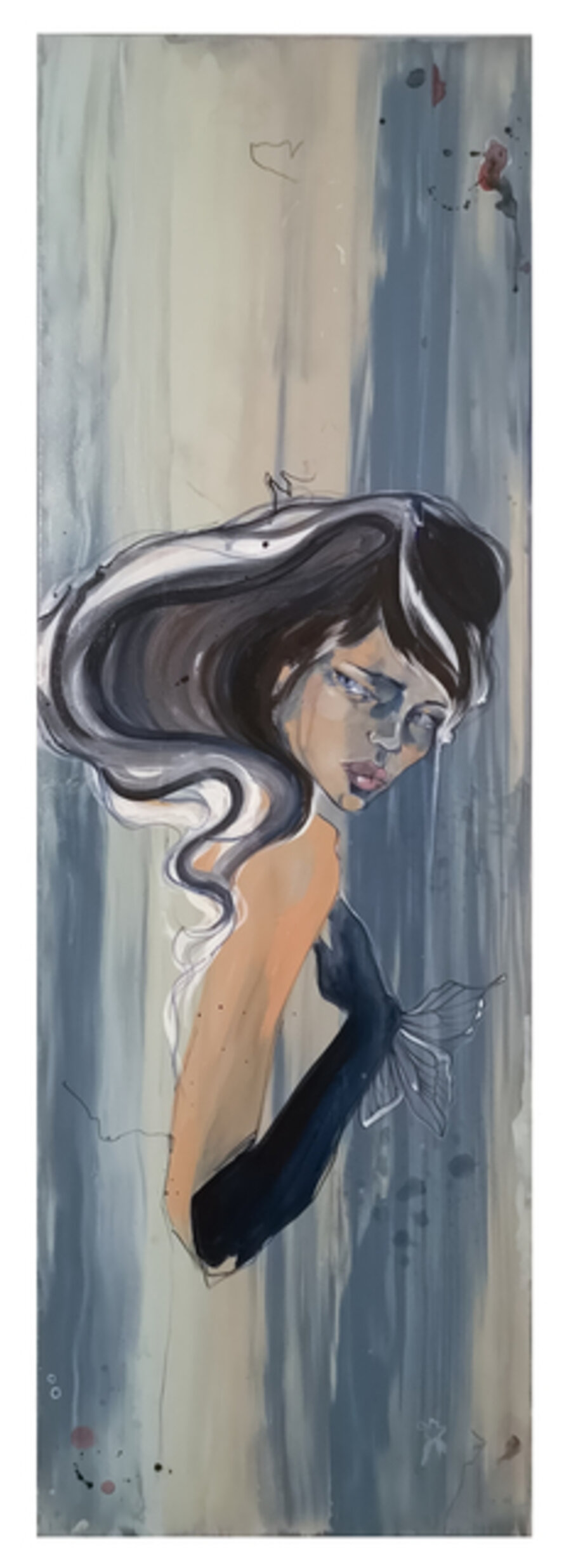 La jeune fille aux cheveux blancs
