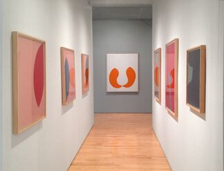 Leon Polk Smith:  Paintings and Collages from the 1960s, installation view