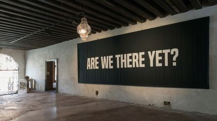 Kameelah Janan Rasheed, ‘Are We There Yet? (and other questions of proximity,destination, and relative comfort)’, 2017
