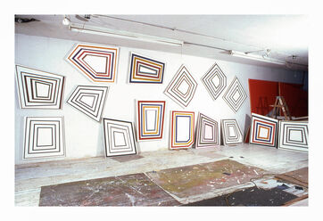 Donald Alberti's Skewed Geometries, installation view