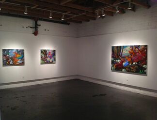 "Laurie Hogin: Action at a Distance", installation view