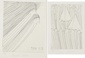 Oswald Tschirtner, ‘Two works of art’