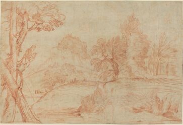Giovanni Angelo Canini, ‘Classical Landscape’