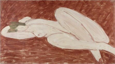Stephen Pace, ‘Reclining Nude, Venetian Red Ground (65-10)’, 1965