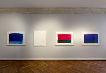 Imi Knoebel | Rolf Rose | Henrik Eiben. Colour and Form, installation view