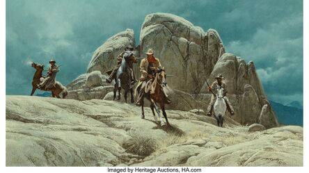 Frank McCarthy, ‘A Cold Trail’, 1972