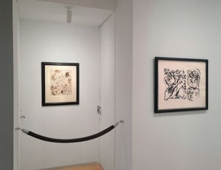Jackson Pollock:  Works on Paper, 1935-1951, installation view