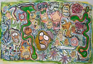 Jason Piken, ‘Faces & Snakes’, 2020