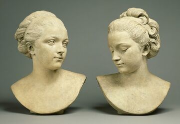 Augustin Pajou, ‘Ideal Female Heads’