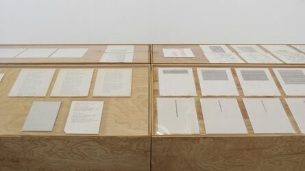 Carl Andre, ‘Installation view Sculpture as Place, 1958-2010 (Installation view)’, 1958-2010