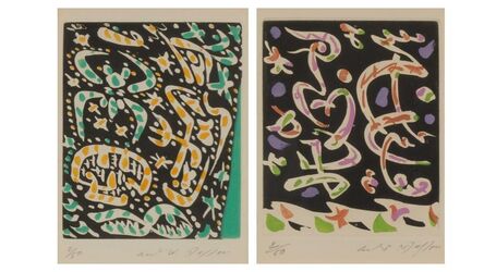 André Masson, ‘COMPOSITIONS (two works)’