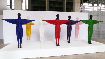 Marina Abramović, ‘Energy Clothes.  Energy clothes are the simplest and most lucid expression of the theme of energy I have ever presented.  Magnets, colors, and the body sites transpire as conductors of light, lucidity, and energy.’, 2013