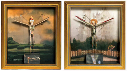 David Barnett, ‘Surreal Collage/Sculpture: 'Jester and Madonna'’, 2007