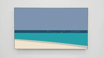 Julian Opie, ‘Beach Terms’, 2018