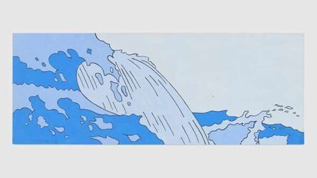John Wesley, ‘Untitled (wave)’, 1979