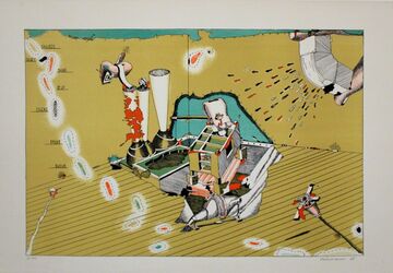 Volker Stelzmann, ‘Gastronomic Fantasy’, 1968