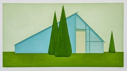 Salomón Huerta, ‘Untitled (Persian Blue House)’, 2004