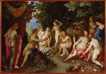Jan Brueghel, the elder and Hendrick van Balen, ‘Diana and Callisto’, 1605