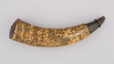 Unknown American, ‘Powder Horn’, 1759