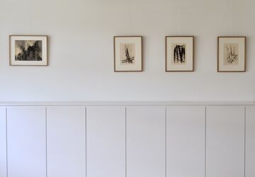 Simone Lacour | Works On Paper & Oil Paintings (1958 -1963), installation view