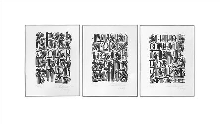 RETNA, ‘Untitled (Triptych)’, 2007