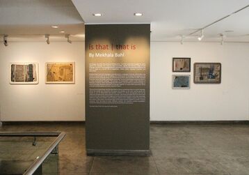 is that/ that is Recent work by Mekhala Bahl, installation view