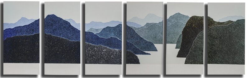 Haiying Hu, ‘Landscape’, 2020, Sculpture, Ceramic, 6 pieces, LEE & BAE