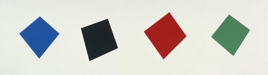 Blue/Black/Red/Green