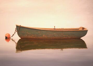 Sergio Roffo, ‘Green Dory in Calmness’, 2018