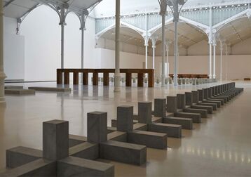 Carl Andre: Sculpture as Place, 1958-2010, installation view