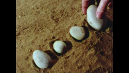 Laura Grisi, ‘From One to Four Pebbles’, 1972
