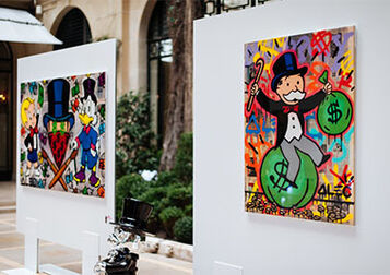 Alec Monopoly, installation view