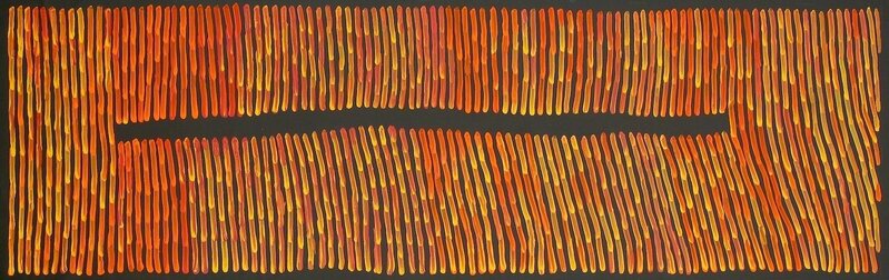 Ronnie Tjampitjinpa, ‘Fire’, 2015, Painting, Acrylic on Linen, Wentworth Galleries