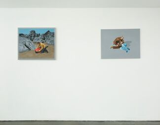 In Color and Black and White, installation view