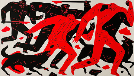 Cleon Peterson, ‘Blood in the Streets’, 2018