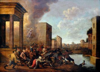 Joost Cornelisz Droochsloot, ‘The pool of Bethesa’, 1645