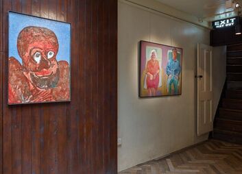 THE BOB PARKS LIFE-STORY SHOW, installation view