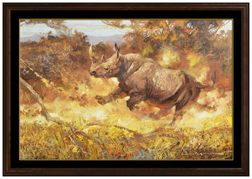 Dennis P. Anderson, ‘Running Rhino’, 20th Century