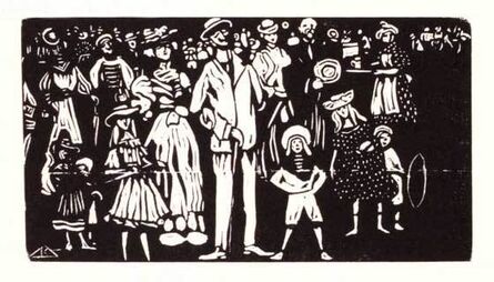 Wassily Kandinsky, ‘The Spectators’, 1903