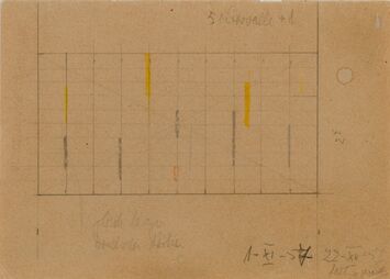 Friedrich Vordemberge-Gildewart, ‘Study for Composition No. 210 c. 1958 (D90)’, 1957-1958