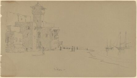 Sanford Robinson Gifford, ‘Sidon’, ca. 1868/1869