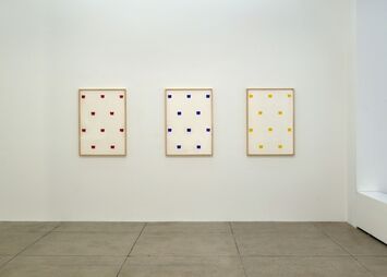 Niele Toroni, installation view