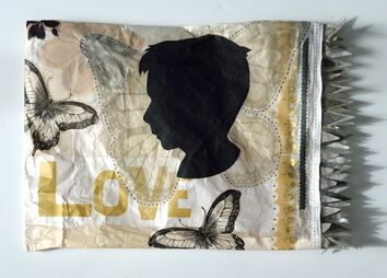 Tammy Ratcliff, ‘the child grows (pillowcase #2)’, 2014