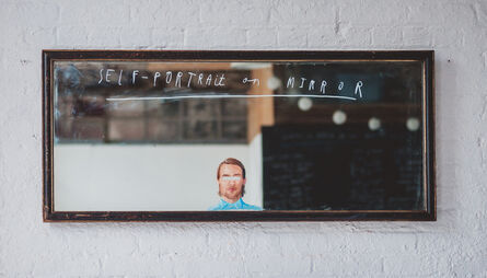 Oliver Jeffers, ‘Self-Portrait on Mirror’, 2014