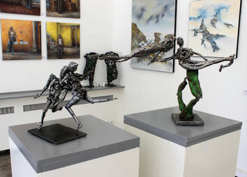 Sebastien Ruiz Sculpture's exhibition, installation view