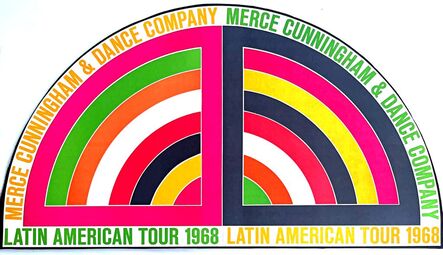 Frank Stella, ‘Merce Cunningham & Dance Company Latin American Tour ’, 1968